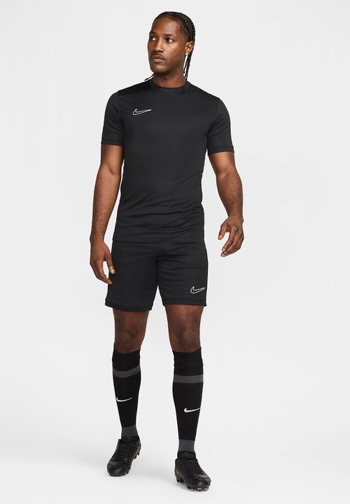 Nike - Academy Dri-FIT Short-Sleeve Football Top  - Black/Black/White