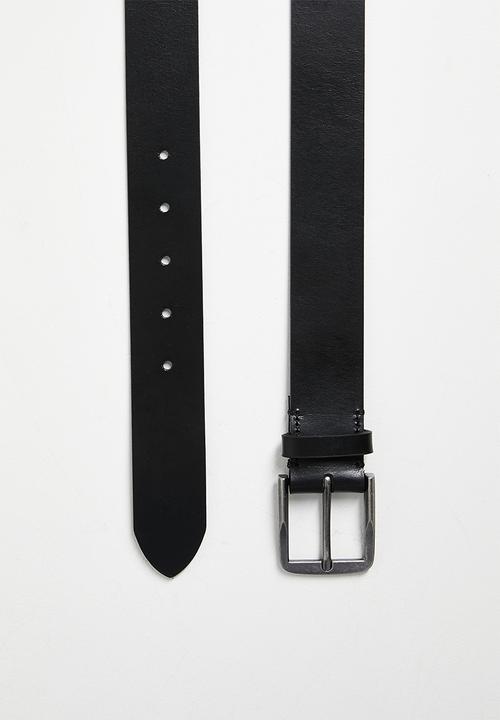 Calvin Klein - Classic Flat 35Mm - Black/Antique Silver