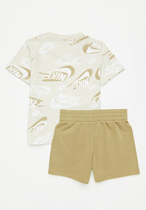 Nike - Nike knit short set - parachute beige