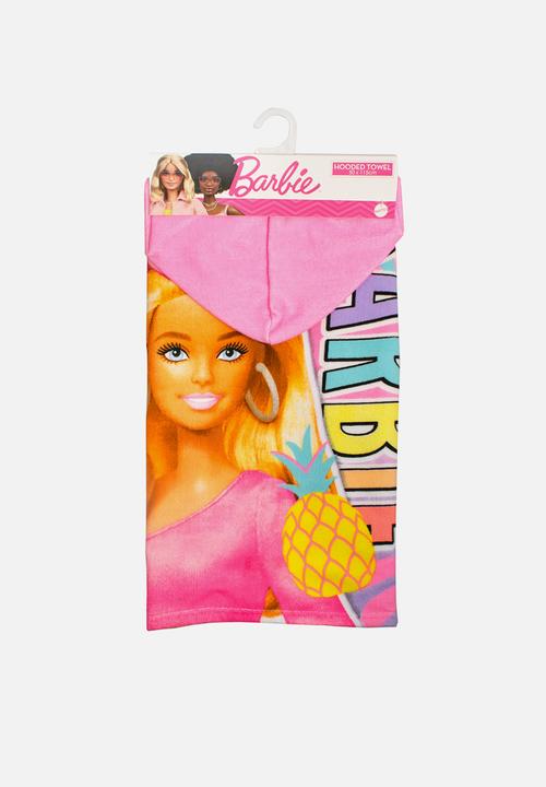 Character Group - Barbie hooded towel -multi