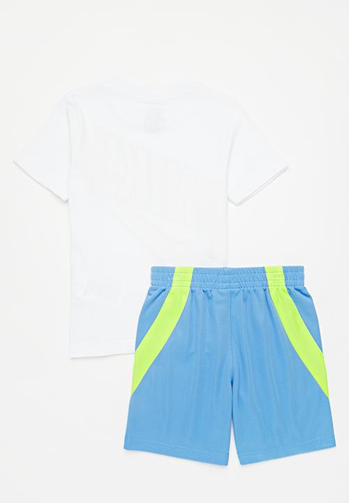 Nike - Nike knit short set - blue beyond