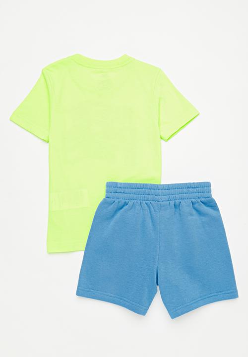 Nike - Nike knit short set - blue beyond