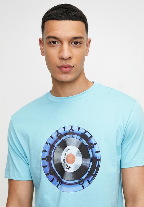 Ben Sherman - Turn It Up Tee Shirt - Retro Blue
