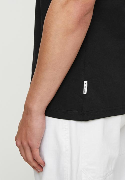 Ben Sherman - Trio Bears Embossed Tee Shirt - Black