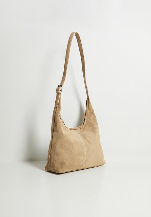 Tessa Design - Nicolina slouch hobo bag with buckle-tan