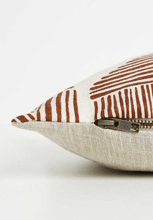 Hertex Fabrics - Sutherland cushion cover - Rust