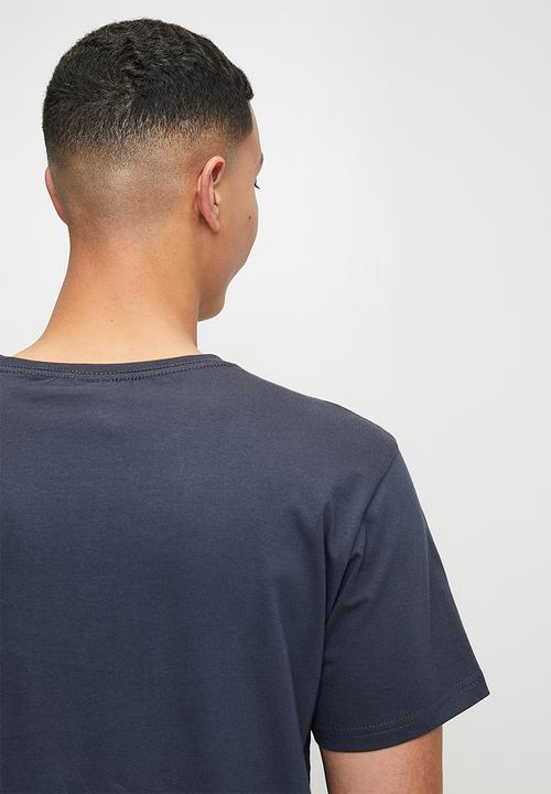 Reebok - Ainsley Crew Neck Colour Block Tee - Vector Navy/White/Vector Blue