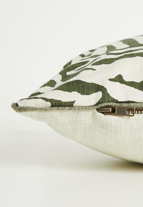 Hertex Fabrics - Kuagga cushion cover - Olive