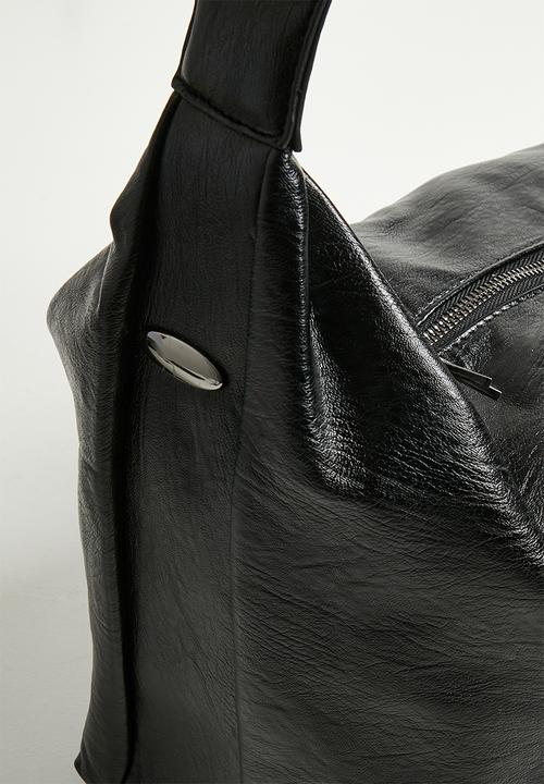 Tessa Design - Primrose slouch tote bag-black