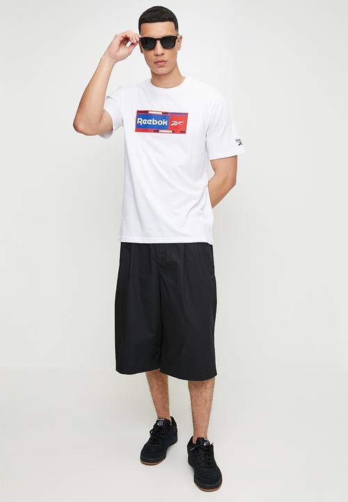 Reebok - Cameron Short sleeve Crew neck Tee - White