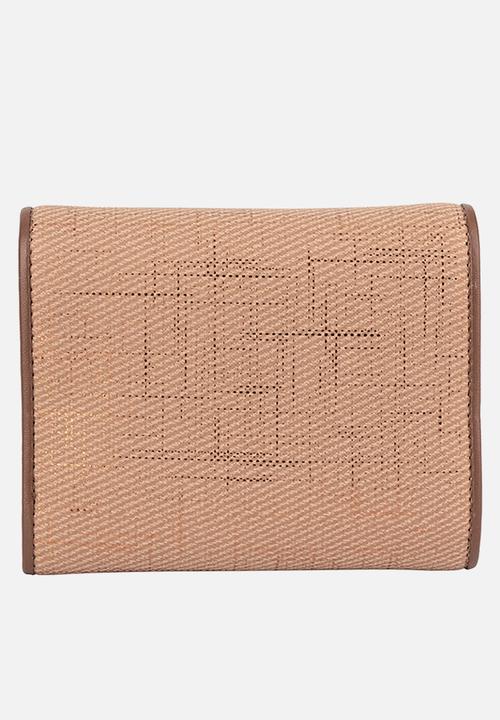 Jo Borkett - JO Borkett Blythe tri-fold pursebag-Brown