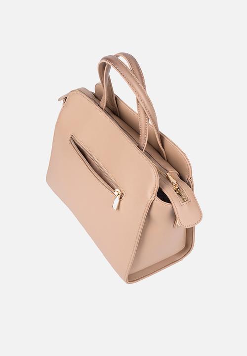 Jo Borkett - JO Borkett Kai top handlebag-Tan
