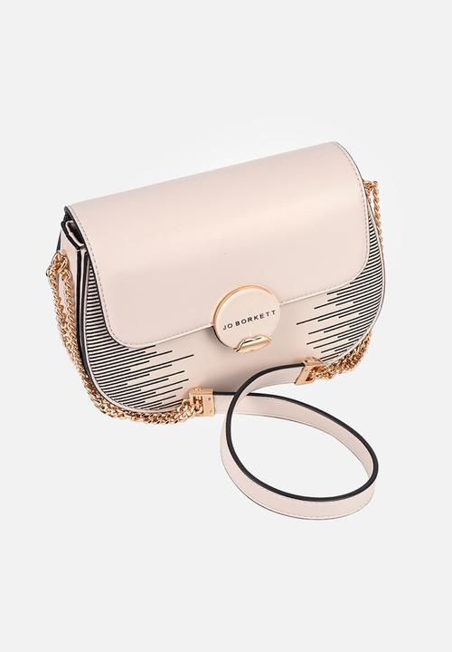 Jo Borkett - JO Borkett Teardrop crossbody bag-Off-White