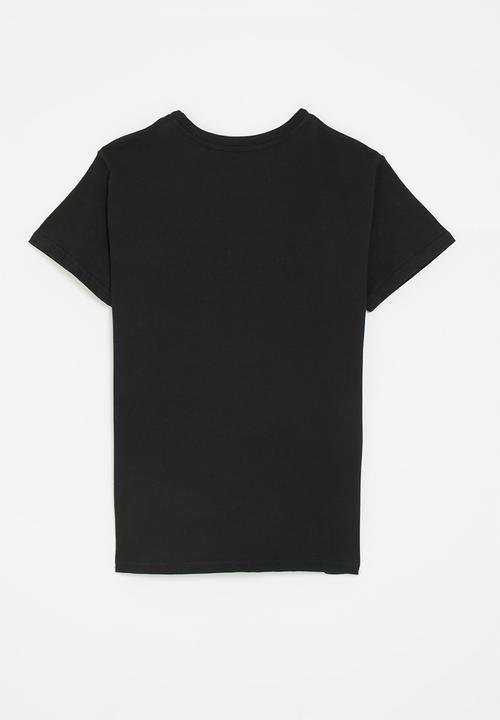 Pop Candy - Slogan tee - black/sigma