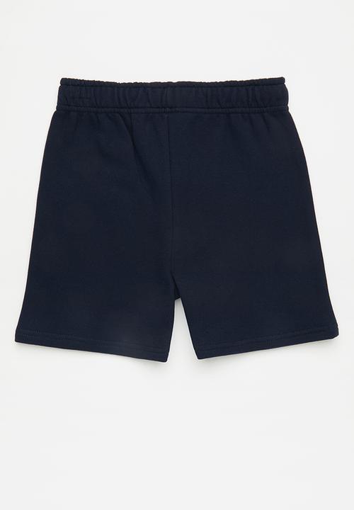 Pop Candy - Logo drawstring shorts - navy/nasa