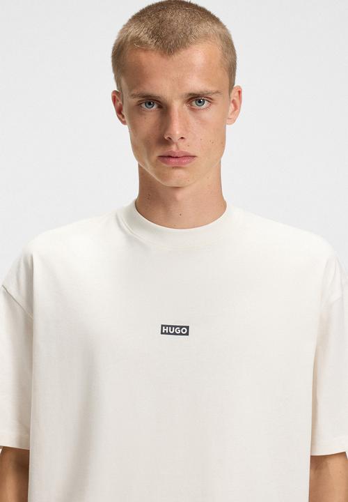 HUGO - Nalono T Shirt - Cream