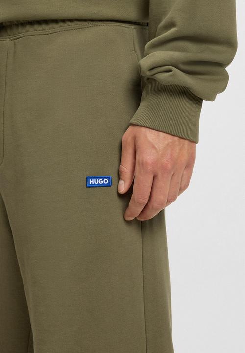 HUGO - Nasensio Jersey Shorts - Khaki