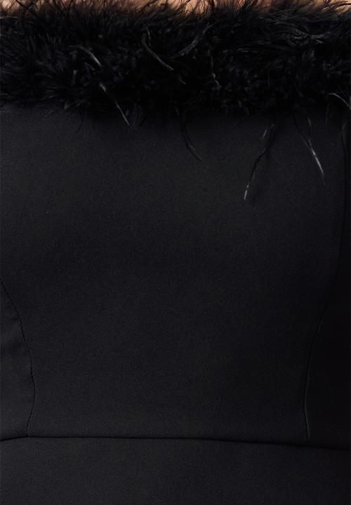 Trendyol - Carmen collar woven stylish blouse - black