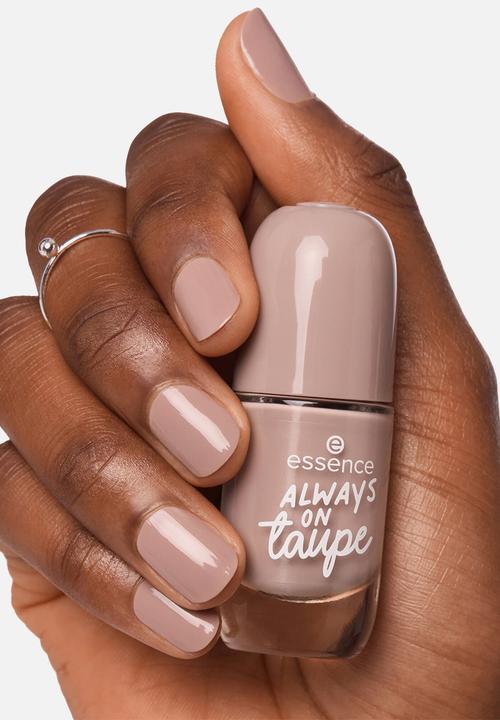 essence - Gel Nail Colour - 37 Always On Taupe