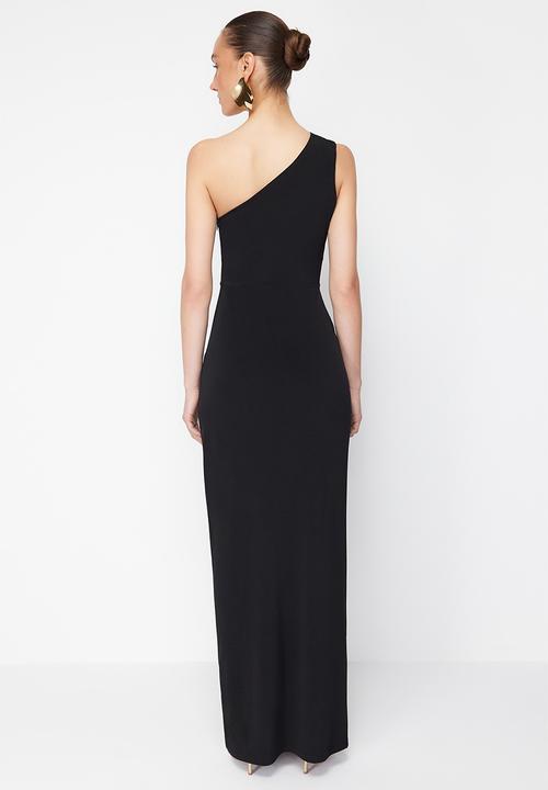 Trendyol - Occassion Cut Out Dress - Black