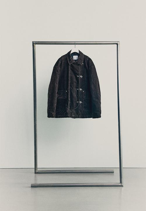 H&M - H&M Atelier: Brushed twill workwear jacket - brown
