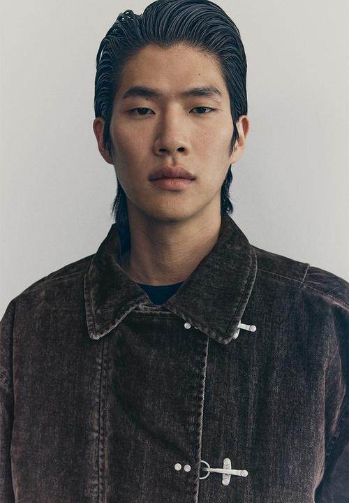H&M - H&M Atelier: Brushed twill workwear jacket - brown