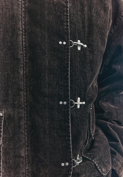 H&M - H&M Atelier: Brushed twill workwear jacket - brown