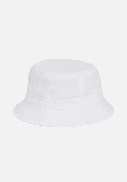 adidas Originals - Adicolor Trefoil Bucket Hat White