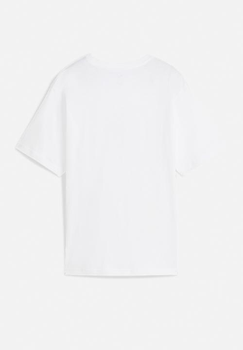 PUMA - GRAPHIC KITTEN Relaxed Tee W PUMA White
