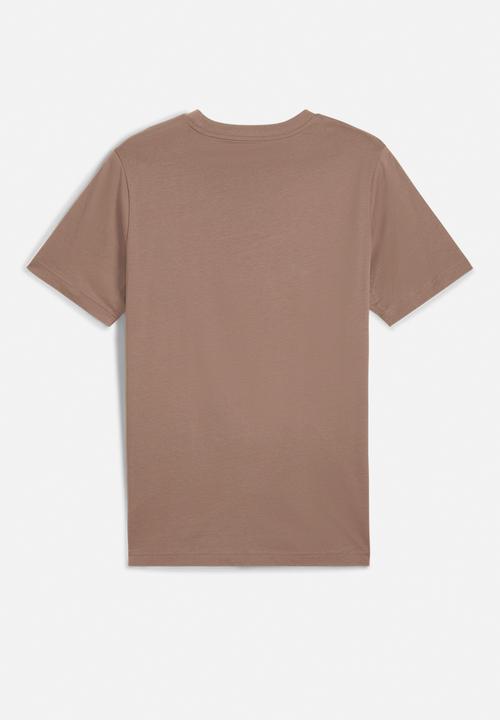 PUMA - GRAPHICS No.1 Logo Tee Totally Taupe
