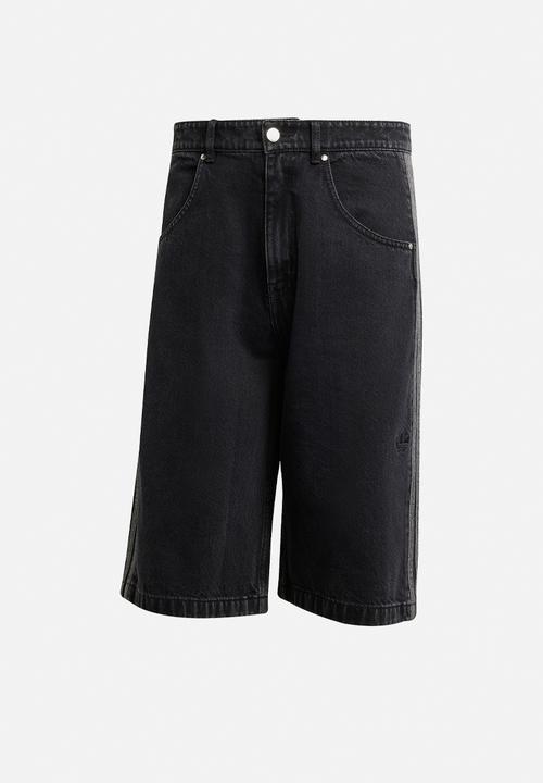 adidas Originals - Adicolor Denim Firebird Shorts - Black