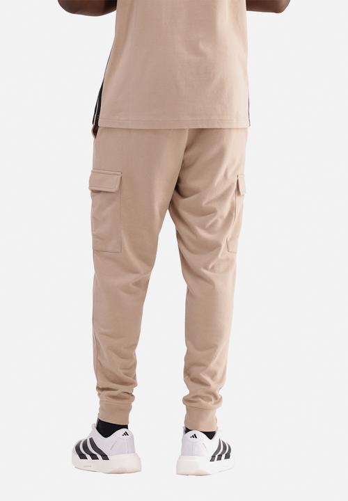 adidas Performance - Essentials Feelcozy French Terry Cuffed Joggers - Brown