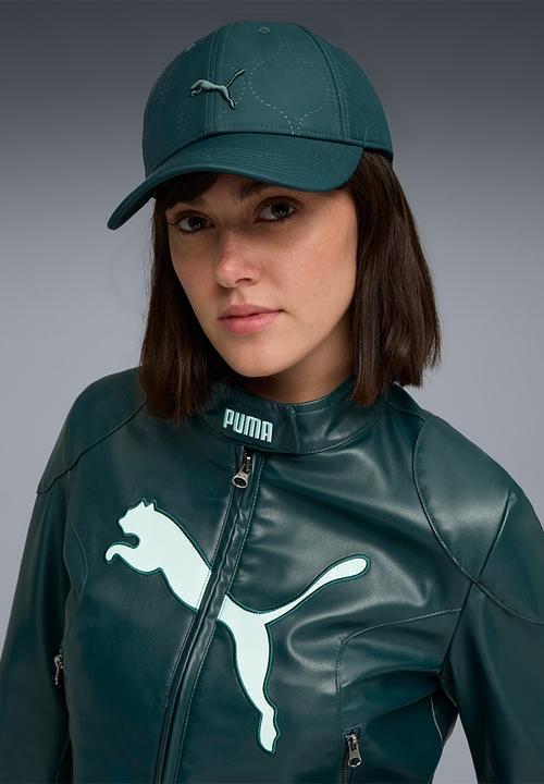 PUMA - Quilted Bb Cap - Green Terrain