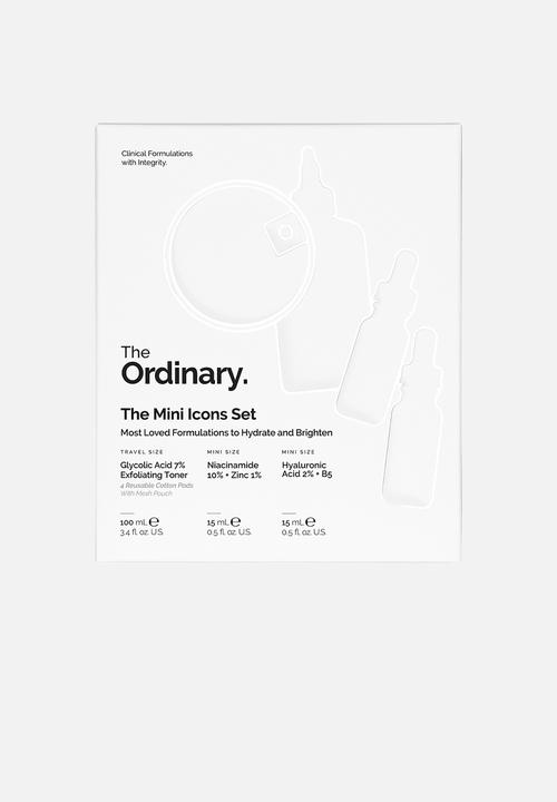 The Ordinary. - The Mini Icons Set