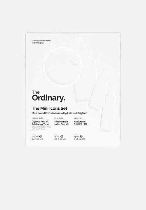 The Ordinary. - The Mini Icons Set