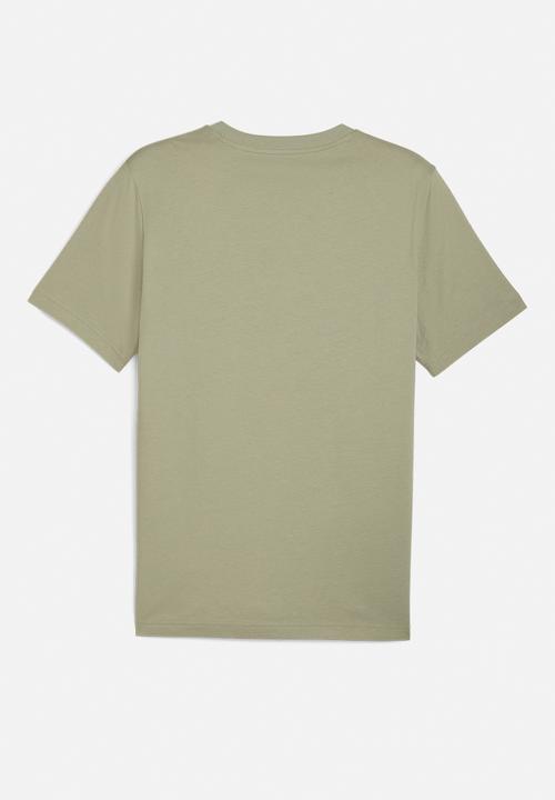 PUMA - GRAPHIC No.1 Logo Tee M Lux Army