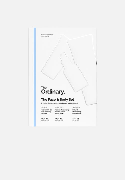 The Ordinary. - The Face & Body Set