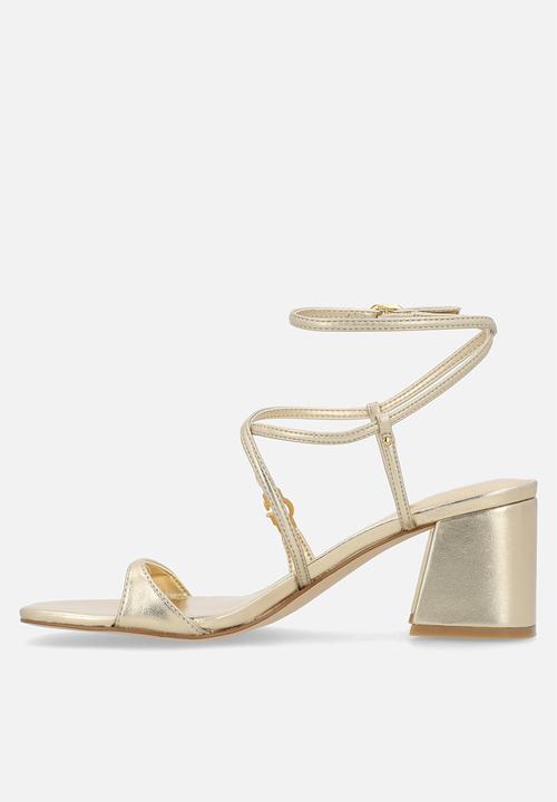 GUESS - Nappa  ankle-strap - gold
