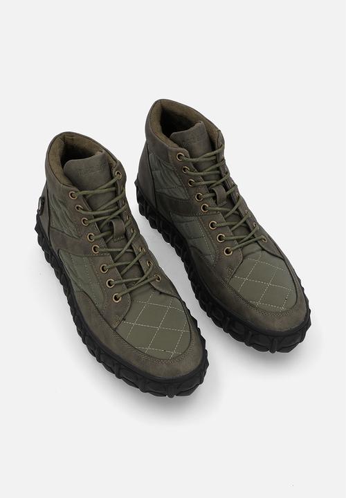 MAZERATA - PIGALE 9 Faux Nubuck / Nylon - Olive