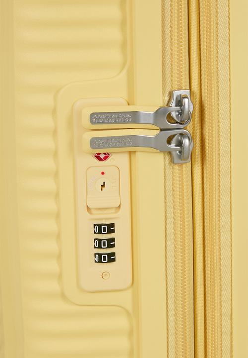 American Tourister - AT Soundbox Spinner TSA Expandable - Pastel Yellow 1