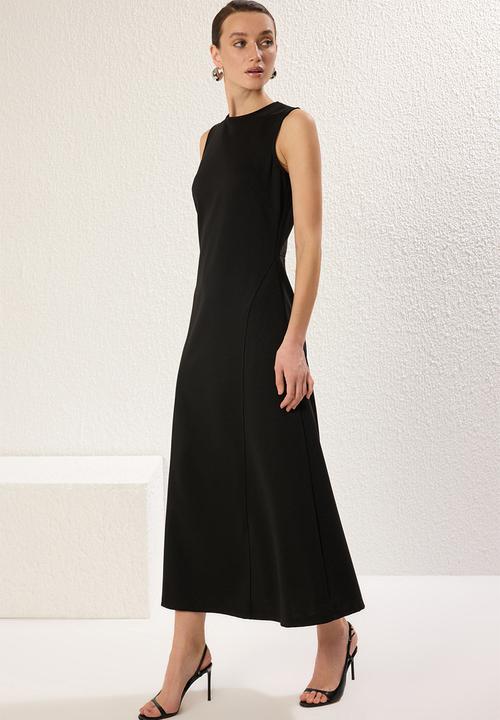 Trendyol - Knitted Undershirt/Lining Dress - Black