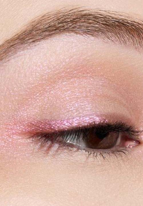 MAC - DAZZLE Glitter Single Eye Shadow Compact  - Pink Lightning