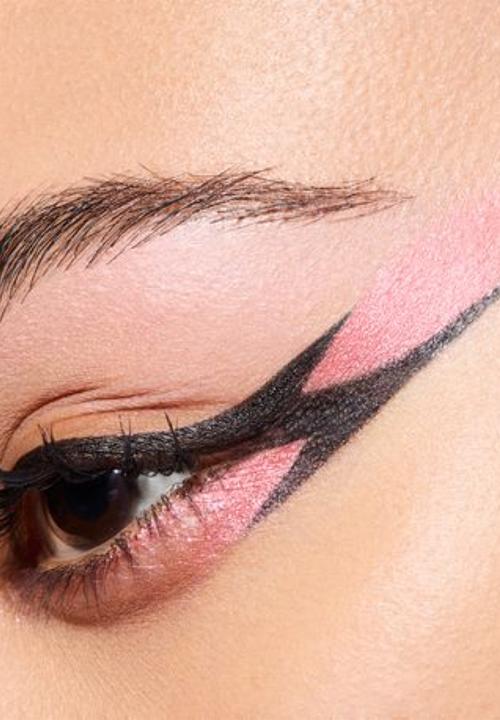 MAC - DAZZLE Glitter Single Eye Shadow Compact  - Pink Lightning