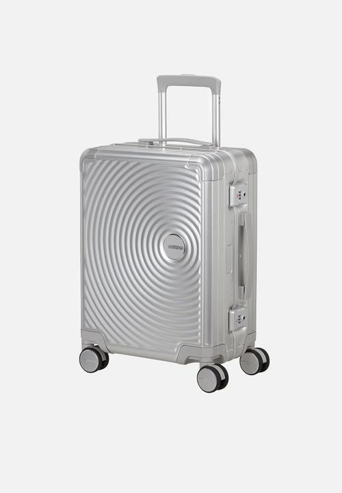 American Tourister - AT Soundbox Alu TSA - Silver
