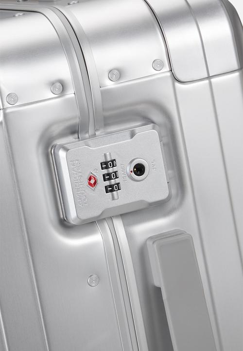 American Tourister - AT Soundbox Alu TSA - Silver
