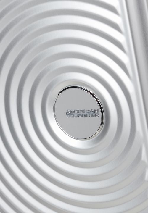 American Tourister - AT Soundbox Alu TSA - Silver