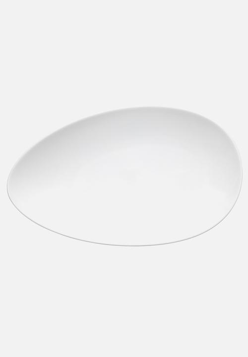 Maxwell & Williams - MW Organic Shape Platter 30cm - white