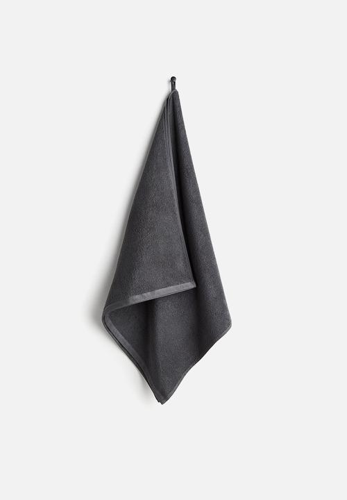 H&M - Terry bath towel - grey