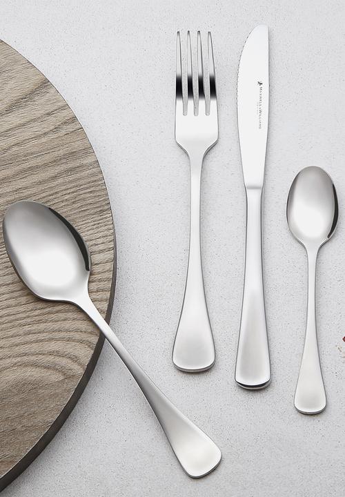 Maxwell & Williams - Mw cosmopolitan 16p cutlery gb - grey
