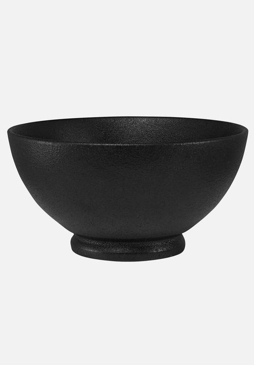 Maxwell & Williams - Mw caviar noodle bowl 17x9cm blk set of 4 - black